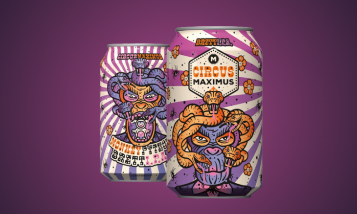 Monkey Python Brett IPA bier van Maximus